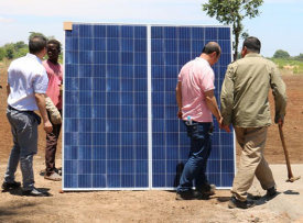 Salima Solar starts construction